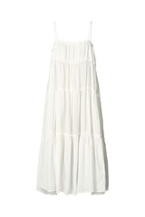 Kadie - Cotton string dress I White