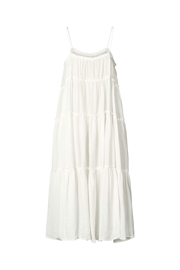 Kadie - Cotton string dress I White