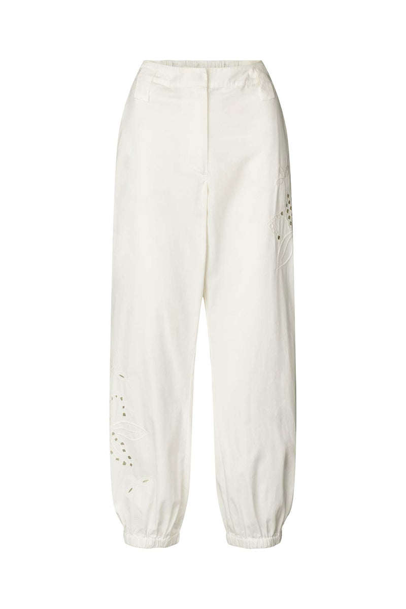 Iman - Lotus lace pants I Off white Off white XS  5 - Rabens Saloner