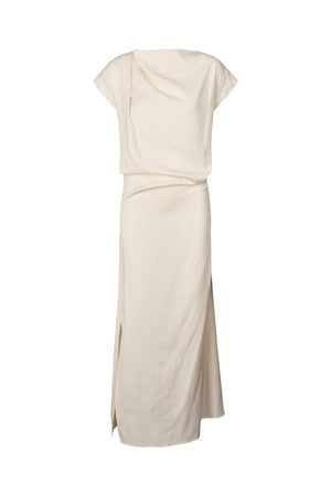 Orana - Aviator draped dress I Ivory Ivory XS  6 - Rabens Saloner