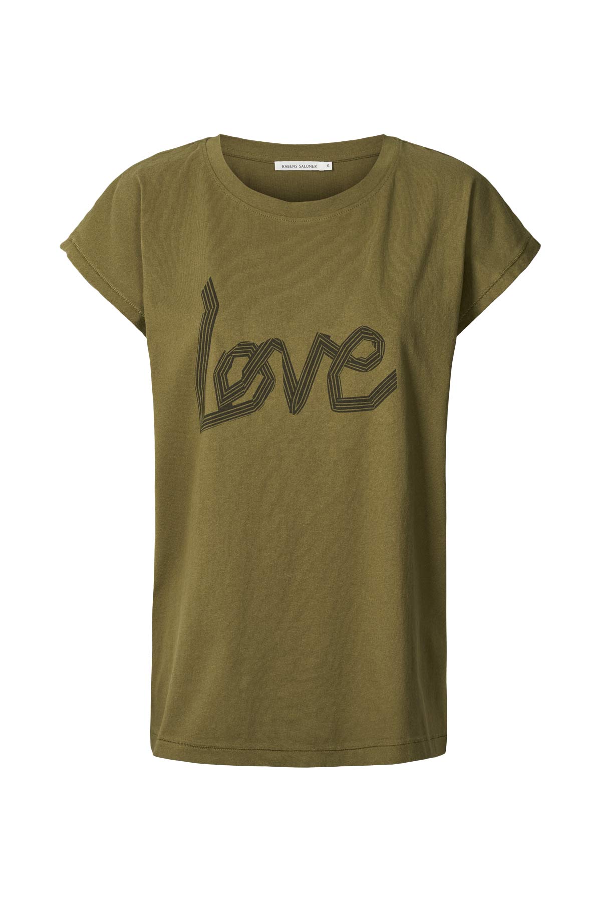 Anira - Ribbon love t shirt I Army – Rabens Saloner