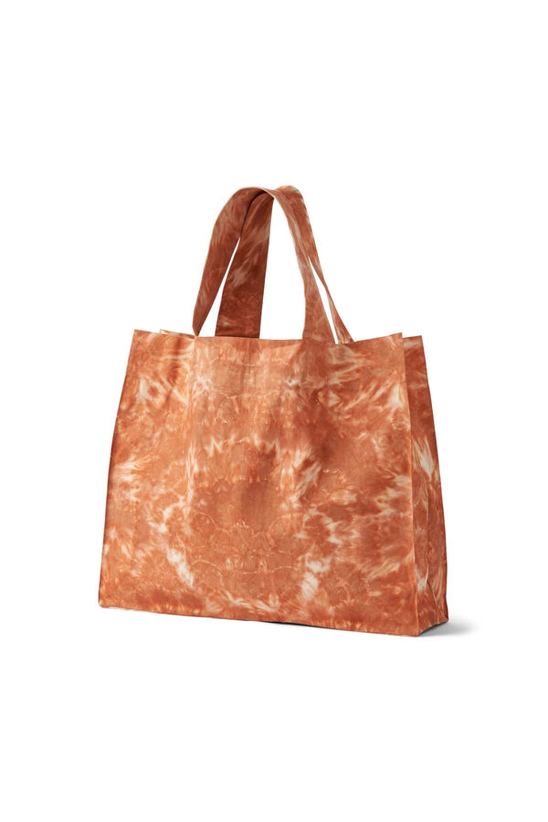 Lalin - Cosmo large tote bag I Tangerine combo