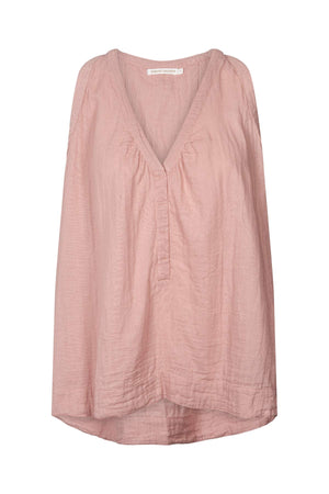 Ljuba - Cotton double tank top I Nude rose Nude rose XS 1 - Rabens Saloner