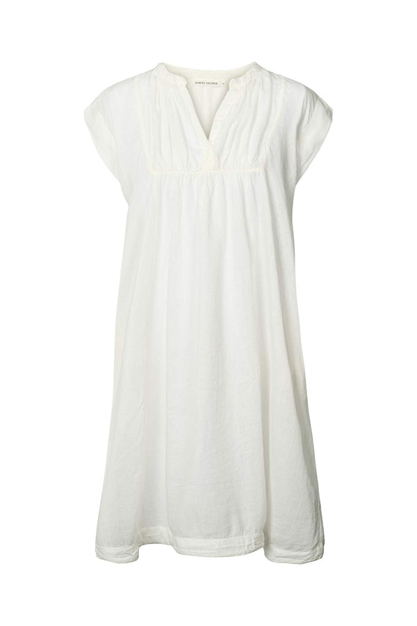 Lotti - Cotton short dress I White    1 - Rabens Saloner