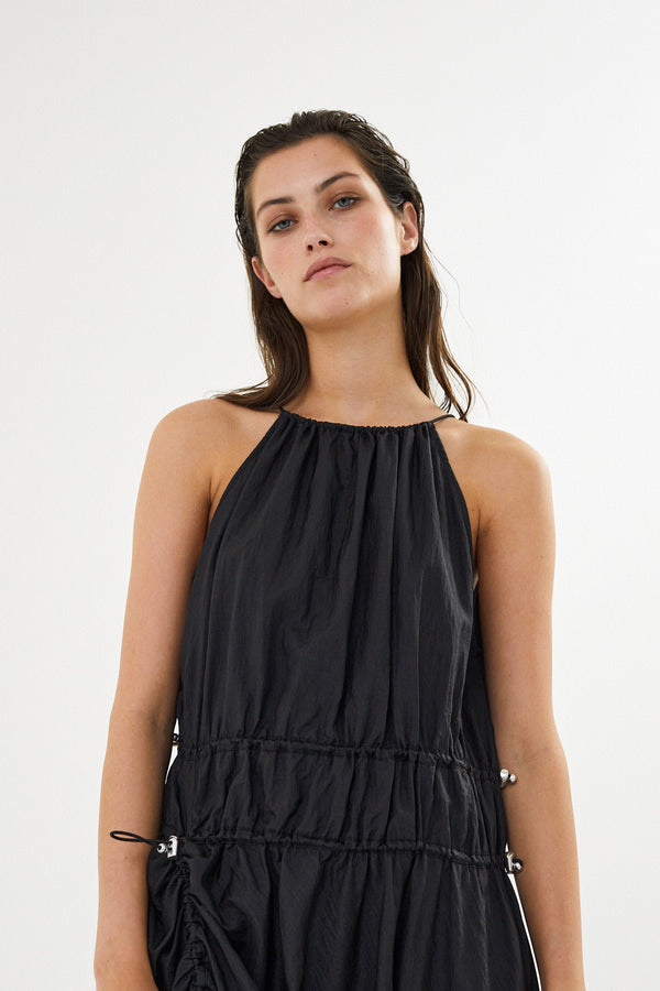 Pema - Parachute dress I Black 4 - Rabens Saloner