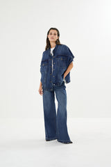 Ini - Denim pant I Washed Indigo 3 - Rabens Saloner