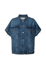 Mir - Denim vest jacket I Washed Indigo Washed Indigo XS/S 1 - Rabens Saloner