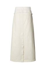 Rasmia - Duo canvas skirt I Ecru    4 - Rabens Saloner