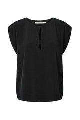 Rosalyn - Sandwashed blouse I Black Black XS 3 - Rabens Saloner