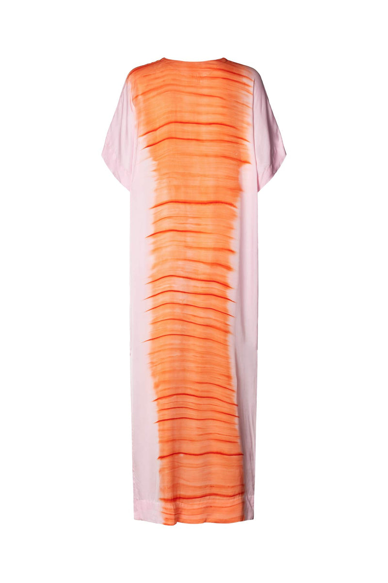 Maha - Tidal colomn dress I Orange combo 4 - Rabens Saloner