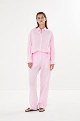 Madina - Poplin pant I Light Pink 1 - Rabens Saloner