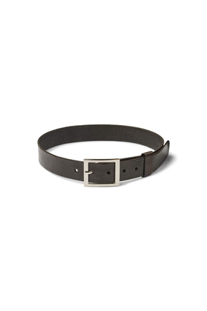 Jadeh - Leather belt I Black Black 75 3 - Rabens Saloner