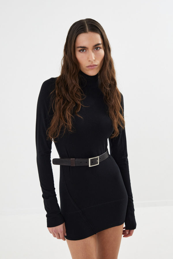 Jadeh - Leather belt I Black 1 - Rabens Saloner