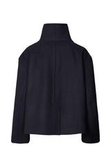 Litten - Boiled wool jacket I Navy    4 - Rabens Saloner