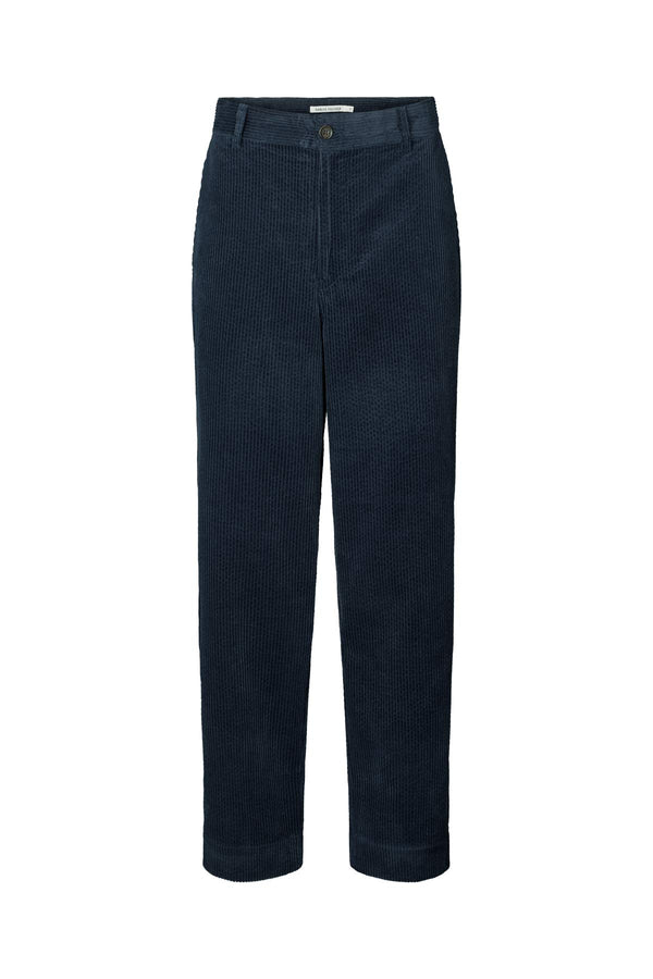 Carly - Corduroy pants I Dark navy Dark navy XS  1 - Rabens Saloner