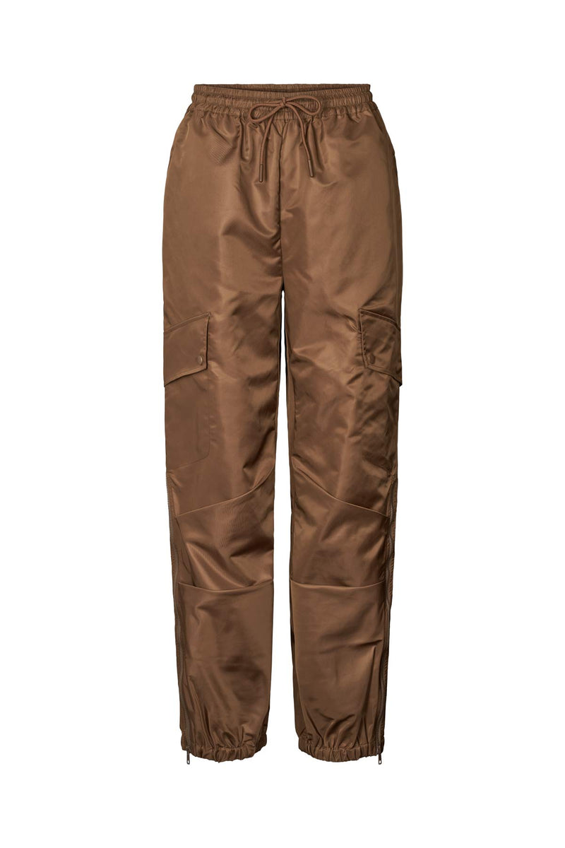 Justa - Nylon pants I Coffee Coffee XS 5 - Rabens Saloner