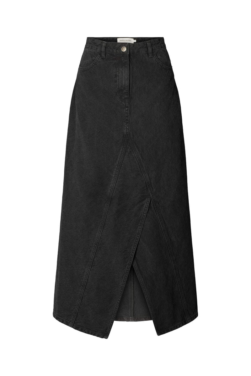 Kiddie - Denim black skirt I Washed black denim Washed black denim XS  1 - Rabens Saloner