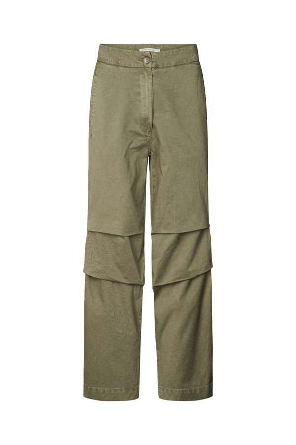 Alphas - Canvas light pants I Burnt olive Burnt olive XS 2 - Rabens Saloner