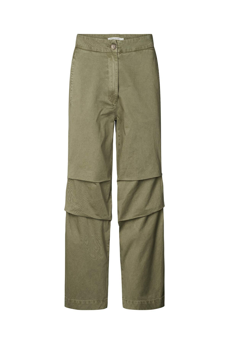 Alphas - Canvas light pants I Burnt olive Burnt olive XS 2 - Rabens Saloner