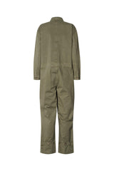 Jozette - Canvas light jumpsuit I Burnt olive    4 - Rabens Saloner