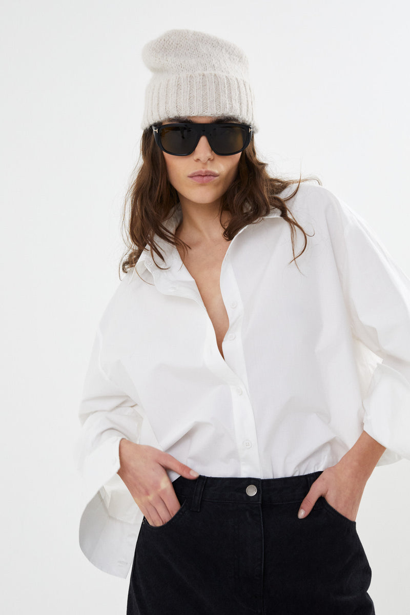 Seval - Fresh shirting I White    2 - Rabens Saloner