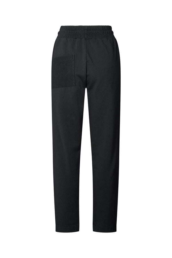 Sevim - Loop back pants I Caviar Black    2 - Rabens Saloner