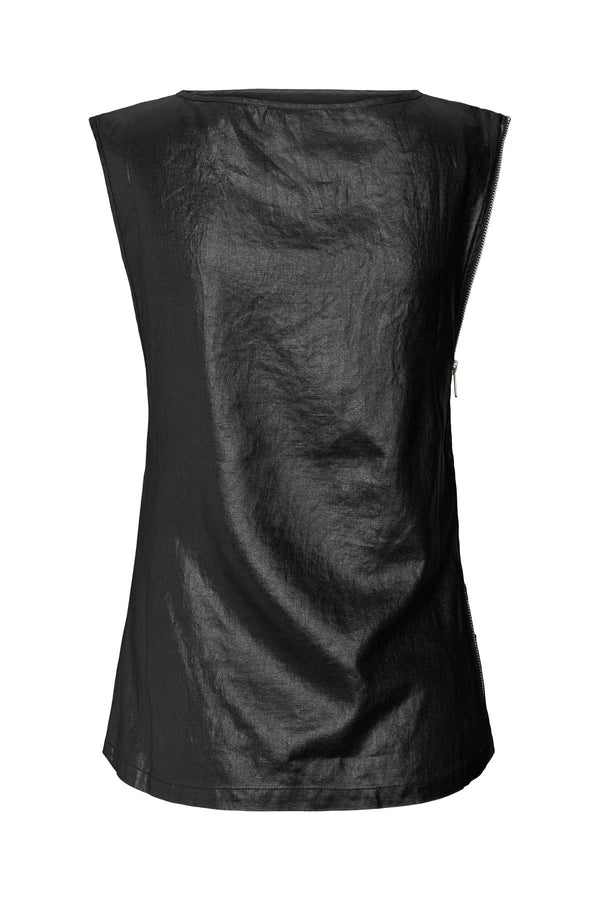 Alliyas - Glazed top I Black Black XS 1 - Rabens Saloner