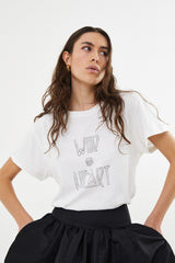 Ambla - Wild @heart t-shirt I Hazelnut 3 - Rabens Saloner