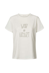 Ambla - Wild @heart t-shirt I Chalk Chalk XS 3 - Rabens Saloner