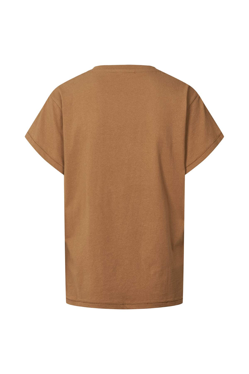 Ambla - Wild @heart t-shirt I Hazelnut    4 - Rabens Saloner