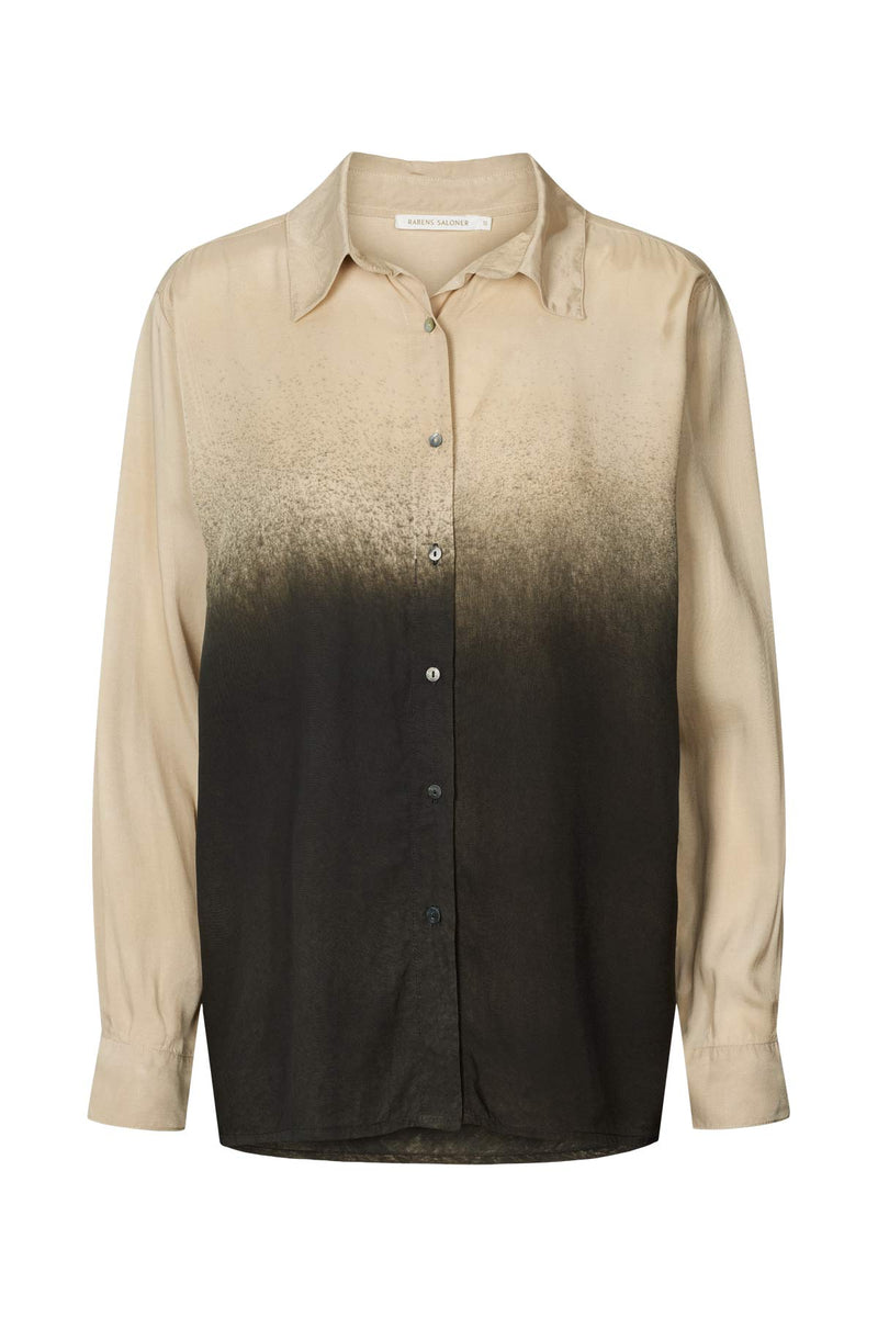 Rosali - Graffiti mens shirt I Bone black combo Bone black combo XS 1 - Rabens Saloner