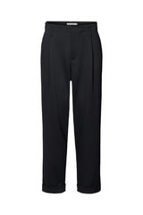 Raina - Tailored pleat pants I Black navy combo Black navy combo XXS  3 - Rabens Saloner