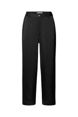 Carly - Solid pants I Black Black XS 3 - Rabens Saloner