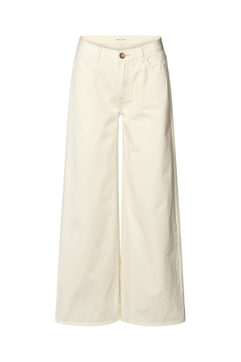 Ini - Canvas light pants  I Winter white Winter white XS  2 - Rabens Saloner