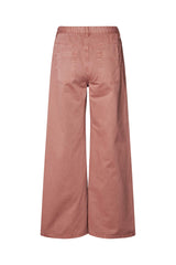 Ini - Canvas light pants  I Dessert sand    4 - Rabens Saloner