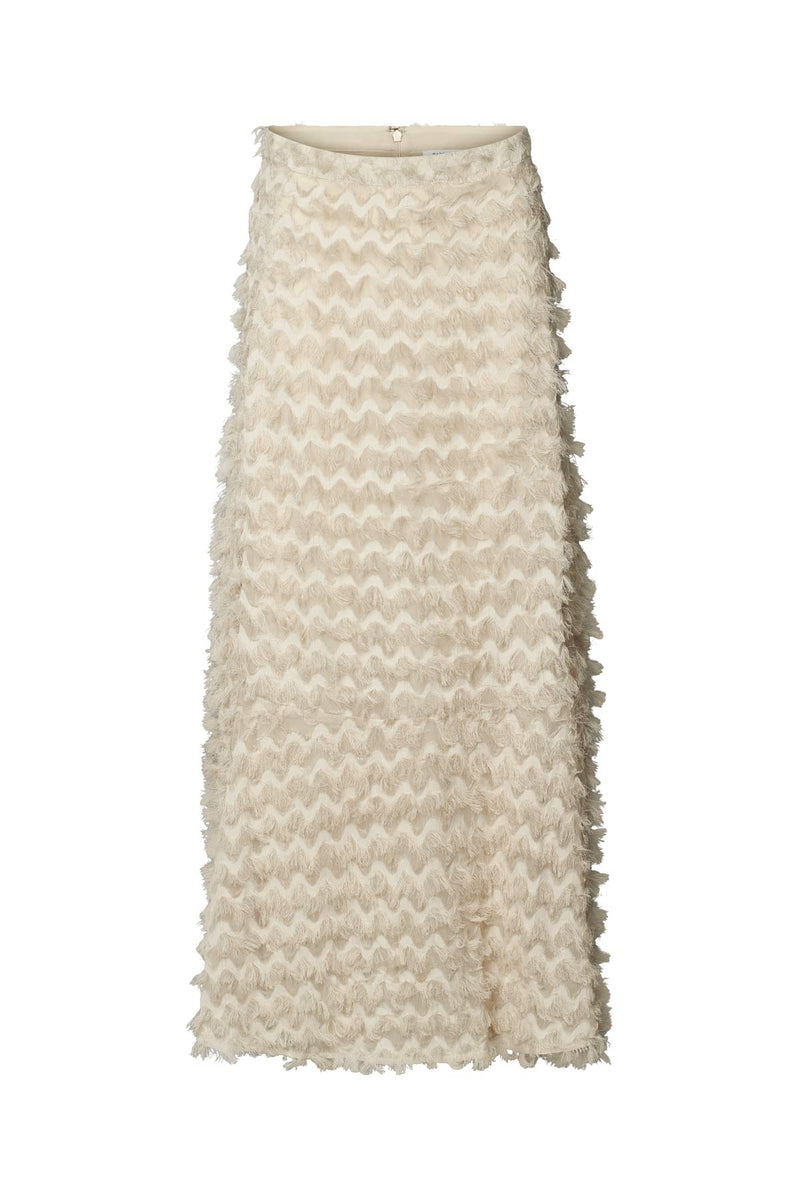 Selilja - Feathery skirt  I Oyster    3 - Rabens Saloner