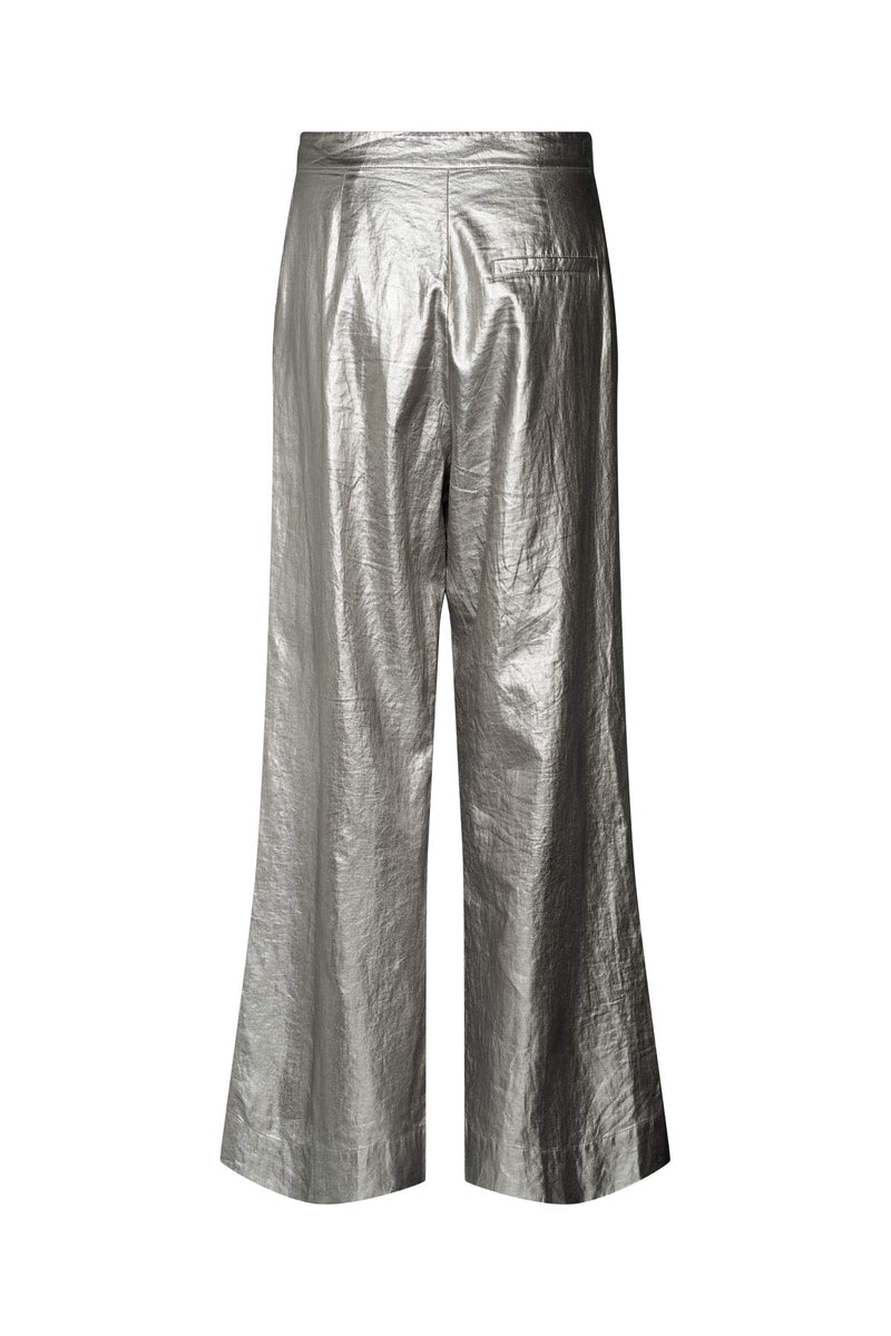 Inja - Antique silver wide leg pants  I Antique silver    5 - Rabens Saloner