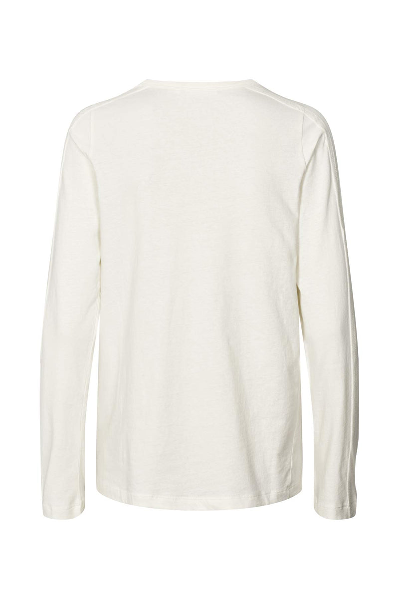 Jacka - Vintage jersey long sleeve top  I Chalk