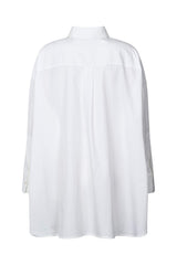 Noah - Poplin oversized shirt  I White    4 - Rabens Saloner