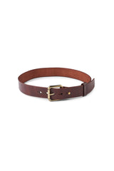 Adelisa - Leather wide belt I Cognac Cognac 70 1 - Rabens Saloner