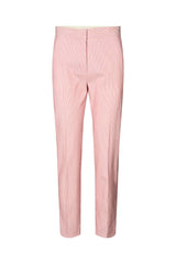 Adelle - Striped tailoring slim pants I Pink stripe Pink stripe XS 1 - Rabens Saloner