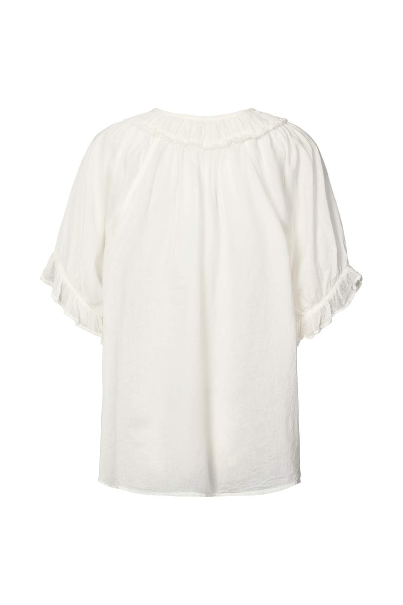 Dorita - Cotton angel top I White 2 - Rabens Saloner