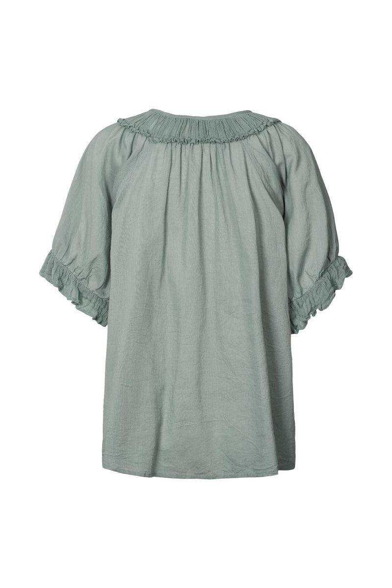 Dorita - Cotton angel top I Sage 4 - Rabens Saloner