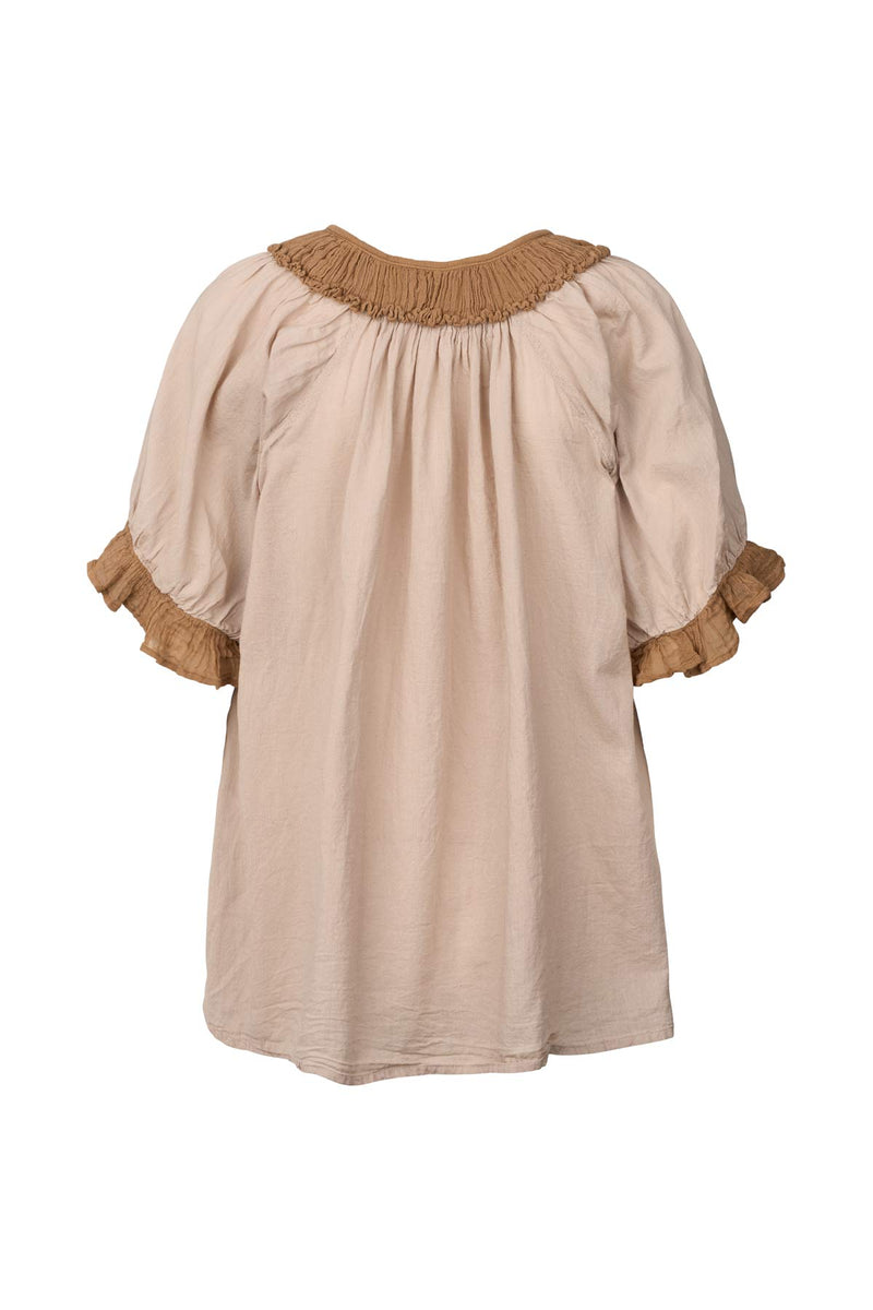 Dorita - Cotton angel top I Caramel 2 - Rabens Saloner