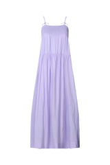Dodo - Cotton smock tier dress I Violet Violet XS 1 - Rabens Saloner