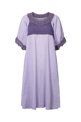 Dortia - Cotton short angel dress I Violet Violet XS 3 - Rabens Saloner