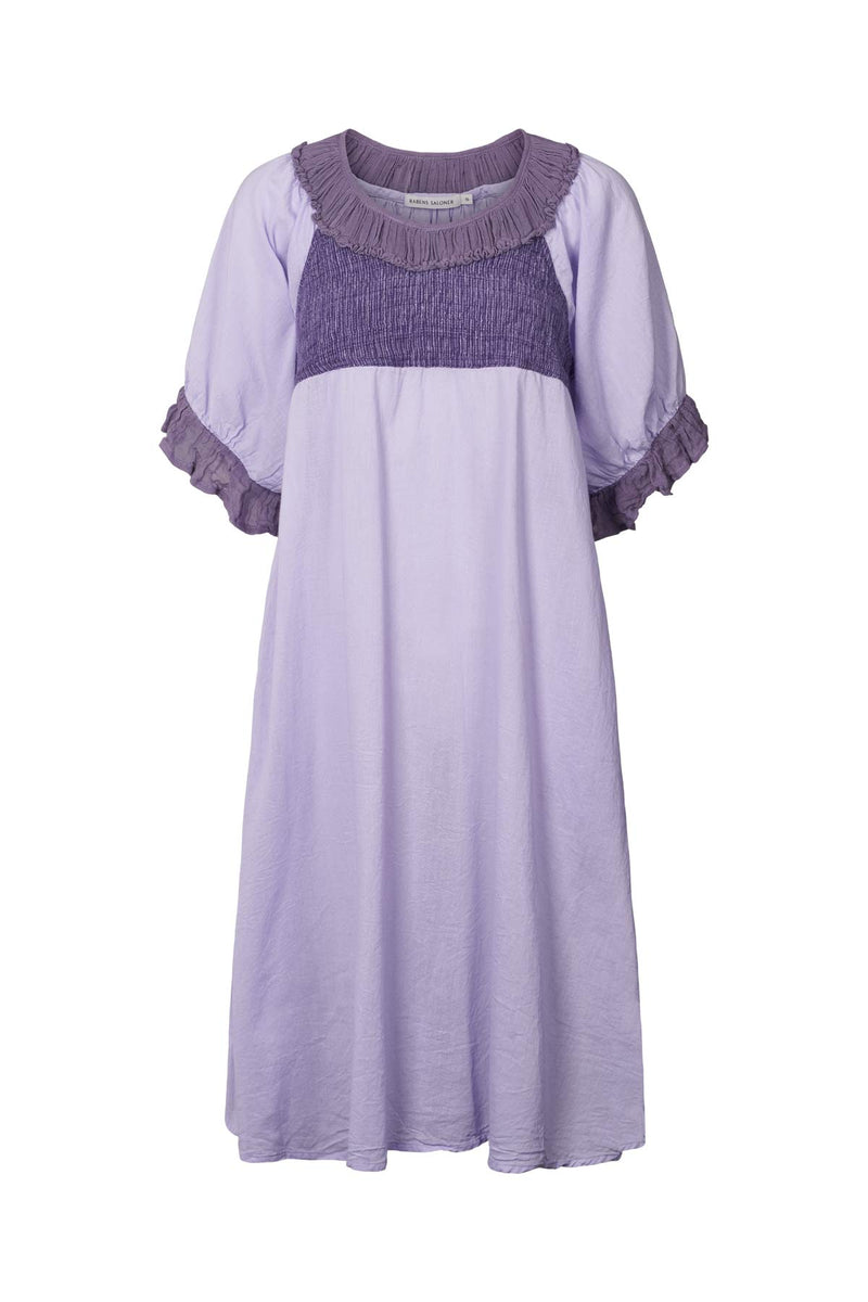 Dortia - Cotton short angel dress I Violet Violet XS 3 - Rabens Saloner