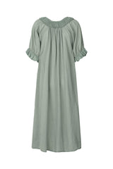 Dorothea - Cotton long angel dress I Sage 2 - Rabens Saloner