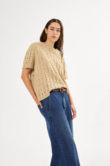 Bernie - Trail knit t-shirt I Safari 4 - Rabens Saloner