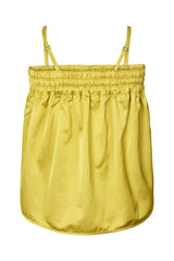 Paris - Techno drape bustier I Acid yellow 2 - Rabens Saloner